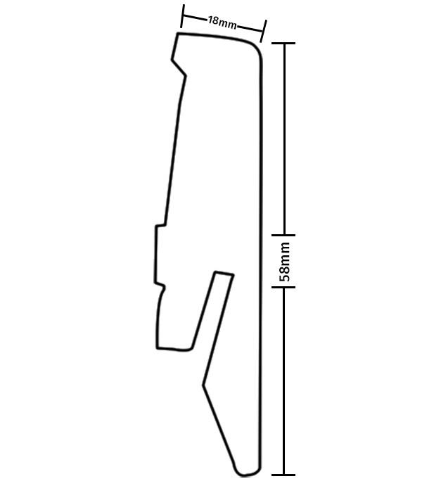 8-74-91066-z081_2 ΠΕΡΒΑΖΙ LAMINATE Z081 18Χ58X2400mm 91066Z081 NewPlan / τιμή ανά μ. - Image 3