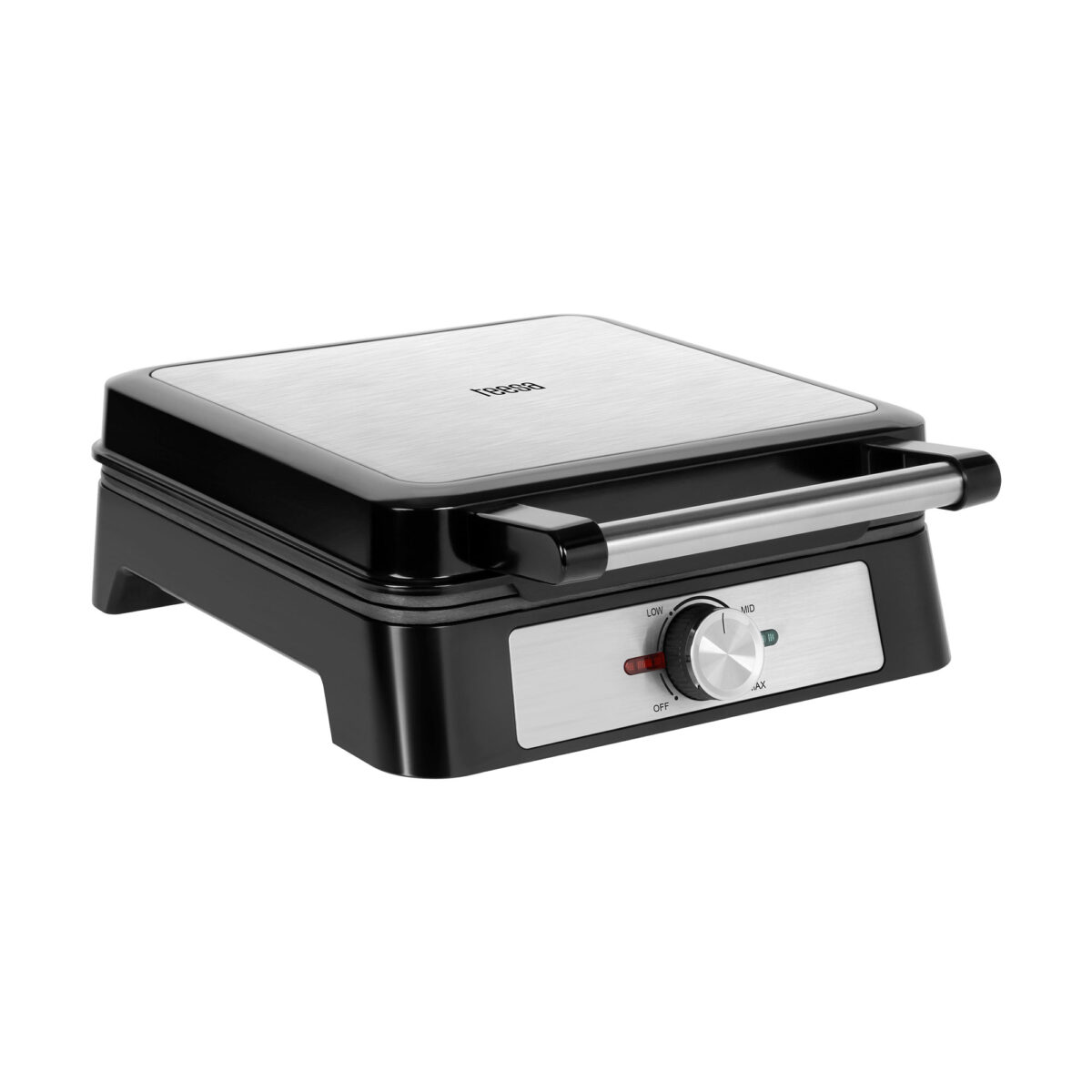 Βαφλιέρα 4 θέσεων 1600W inox με ρύθμιση ισχύς Teesa - Image 1