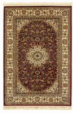 ΧΑΛΙ PERSIA 1019 BURGUNDY ΜΕ ΚΡΟΣΣΙ - SET067(2x140,1x200)  NewPlan