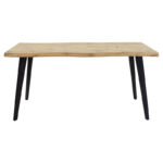 Τραπέζι Velto pakoworld MDF sonoma 160x90x76εκ - Image 2