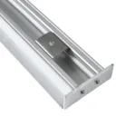 GLOBOSTAR® ALP-WALL-UPDOWN CONCEALED 70844-1M Επιφανειακό Προφίλ Αλουμινίου Ειδικό για Δημιουργία Κρυφού Φωτισμού Up & Down με Λευκό Γαλακτερό Πατητό Κάλυμμα για Ταινίες LED IP20 - Ασημί - Μ100 x Π5 x Υ1.7cm - Image 4