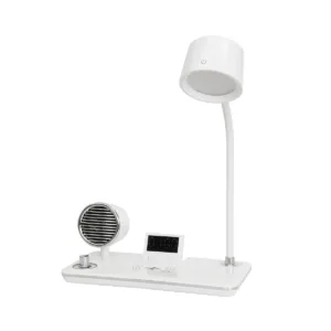 GLOBOSTAR® OLDY 76557 Μοντέρνο Επιτραπέζιο Φωτιστικό Γραφείου με Ασύρματη Φόρτιση 15W 3A