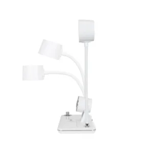 5W Bluetooth Ηχείο & Ψηφιακό Ρολόι LED 3W 300lm 120° DC 5V με USB-C IP20 Ρυθμιζόμενο Λευκό CCT με Αφή 2700K/4500K/6000K Dimmable - Sanan SMD Chip - Λευκό - Μ13 x Π25