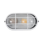 GLOBOSTAR® BOATLIGHT 61582 Vintage Φωτιστικό Καραβοχελώνα Τοίχου - Απλίκα με Ντουί 1 x E27 120° AC 220-240V Αδιάβροχο IP65 - Λευκό Ματ - Μ21 x Π10.4 x Υ9cm - Image 4
