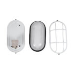 GLOBOSTAR® BOATLIGHT 61582 Vintage Φωτιστικό Καραβοχελώνα Τοίχου - Απλίκα με Ντουί 1 x E27 120° AC 220-240V Αδιάβροχο IP65 - Λευκό Ματ - Μ21 x Π10.4 x Υ9cm - Image 9