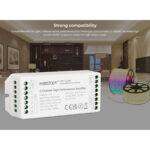 GLOBOSTAR® MiBOXER-PA5 71429 DC Ενισχυτής Ισχύος & Σήματος Υψηλής Ταχύτητας με 5 x 6A 144W Κανάλια DC 12-24V 15A 360W Max IP20 - Μ11.4 x Π4.9 x Υ2.8cm - 5 Χρόνια Εγγύηση - Image 13