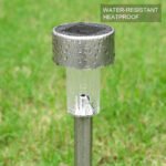 GLOBOSTAR® SOLARDECOR 71520 Διακοσμητικό Φωτιστικό με Βάση Κήπου / Καρφωτό LED 1W 50lm 180° DC 5V με Φωτοβολταϊκό Panel 5V 0.1W & Επαναφορτιζόμενη Μπαταρία Li-ion 3.2V 600mAh Αδιάβροχο IP65 Ψυχρό Λευκό 6000K - Μ4.7 x Π4.7 x Υ19.5cm - 2 Χρόνια Εγγύηση - Image 4