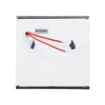 GLOBOSTAR® SENSATI 75651 Διακοσμητικό Φωτιστικό Τοίχου Ένδειξης / Σήμανσης "EXIT" LED 1W 40lm 90° AC 220-240V με Επαναφορτιζόμενη Μπαταρία Li-ion 3.7V 350mAh IP20 Πράσινο - Νίκελ Βούρτσας - Μ11 x Π11 x Υ3cm - 2 Χρόνια Εγγύηση - Image 4