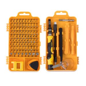 GloboStar® 79998 Επαγγελματικό Mini Σετ Εργαλείων 115 Εξαρτημάτων σε 1 DIY Tool Kit - Για Επισκευές iPhone