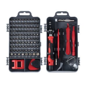 GloboStar® 79999 Επαγγελματικό Mini Σετ Εργαλείων 115 Εξαρτημάτων σε 1 DIY Tool Kit - Για Επισκευές iPhone