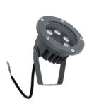 GLOBOSTAR® TREELIGHT-TZINA 90354 Σποτ Φωτισμού για Φυτά - Δέντρα με Βάση Κήπου / Καρφωτό LED 6W 660lm 10° DC 24V Αδιάβροχο IP65 Θερμό Λευκό 2700K Dimmable - Γκρι Ανθρακί - Μ14 x Π12.5 x Υ12.5cm - 3 Χρόνια Εγγύηση - Image 4