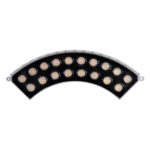 GLOBOSTAR® TREELIGHT-JINA 90690 Κυρτή Μπάρα Φωτισμού Wall Washer για Φυτά - Δέντρα LED 18W 1620lm 10° DC 24V Αδιάβροχο IP65 Θερμό Λευκό 2700K Dimmable - Γκρι Ανθρακί - Μ29 x Π11 x Υ10.5cm - 3 Χρόνια Εγγύηση - Image 4