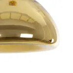 GLOBOSTAR® CRISTIN 999-0037 Μοντέρνο Κρεμαστό Φωτιστικό Οροφής με Ντουί 1 x G4 AC 220-240V IP20 - Χρυσό - Μ18 x Π18 x Υ13cm - Image 9
