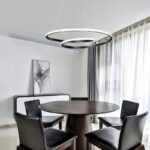 Φωτιστικό οροφής Rexon pakoworld led μέταλλο μαύρο Φ49x12εκ - Image 2