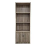 Βιβλιοθήκη Tekaro pakoworld σε sonoma απόχρωση 60x29x166εκ - Image 3
