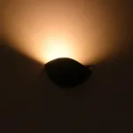 GLOBOSTAR® SELENE 60674 Μοντέρνο Φωτιστικό Τοίχου - Απλίκα LED 5W 625lm 90° AC 220-240V Αδιάβροχο IP65 Θερμό Λευκό 2700K - Bridgelux COB Chip & TÜV SÜD Driver - Μαύρο Ματ - Μ20 x Π9 x Υ12cm - 5 Χρόνια Εγγύηση - Image 11