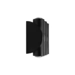 GLOBOSTAR® ARC 60680 Μοντέρνο Φωτιστικό Τοίχου - Απλίκα LED 12W 1500lm 30° AC 220-240V Αδιάβροχο IP65 Θερμό Λευκό 2700K - CREE XPE Chip & TÜV SÜD Driver - Μαύρο Ματ - Μ14 x Π4.8 x Υ11.5cm - 5 Χρόνια Εγγύηση - Image 4
