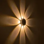GLOBOSTAR® SOL 60796 Μοντέρνο Φωτιστικό Τοίχου - Απλίκα LED 16W 2000lm 30° AC 220-240V Αδιάβροχο IP65 Θερμό Λευκό 2700K - CREE XPE Chip & TÜV SÜD Driver - Μαύρο Ματ - Μ16 x Π5.5 x Υ16cm - 5 Χρόνια Εγγύηση - Image 9