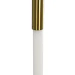 kelvo® GLOW 61679 Μοντέρνο Κρεμαστό Φωτιστικό Οροφής LED 18W 1800lm 360° AC 220-240V IP20 Ρυθμιζόμενο Λευκό CCT με On/Off 2700K/4500K/6000K - Lumileds SMD Chip - Χρυσό Πλατίνα & Λευκό Νήμα - Μ20 x Π5 x Υ60cm - 3 Χρόνια Εγγύηση - Image 9