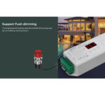 GLOBOSTAR® MiBOXER-DL-X 71423 DC DALI BUS & Push Dimmer / Controller με 5 x 6A 144W Κανάλια DC 12-24V 20A 480W Max IP20 - DALI BUS & Push Dimming - Μ13 x Π5 x Υ2.5cm - 5 Χρόνια Εγγύηση - Image 14