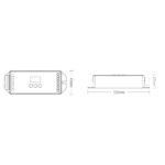 GLOBOSTAR® MiBOXER-DL-X 71423 DC DALI BUS & Push Dimmer / Controller με 5 x 6A 144W Κανάλια DC 12-24V 20A 480W Max IP20 - DALI BUS & Push Dimming - Μ13 x Π5 x Υ2.5cm - 5 Χρόνια Εγγύηση - Image 16