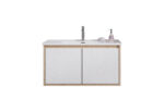 ΣΕΤ ΠΑΓΚΟΥ VERA 80cm χρ.WHITE/SONOMA S3BVER080WHS