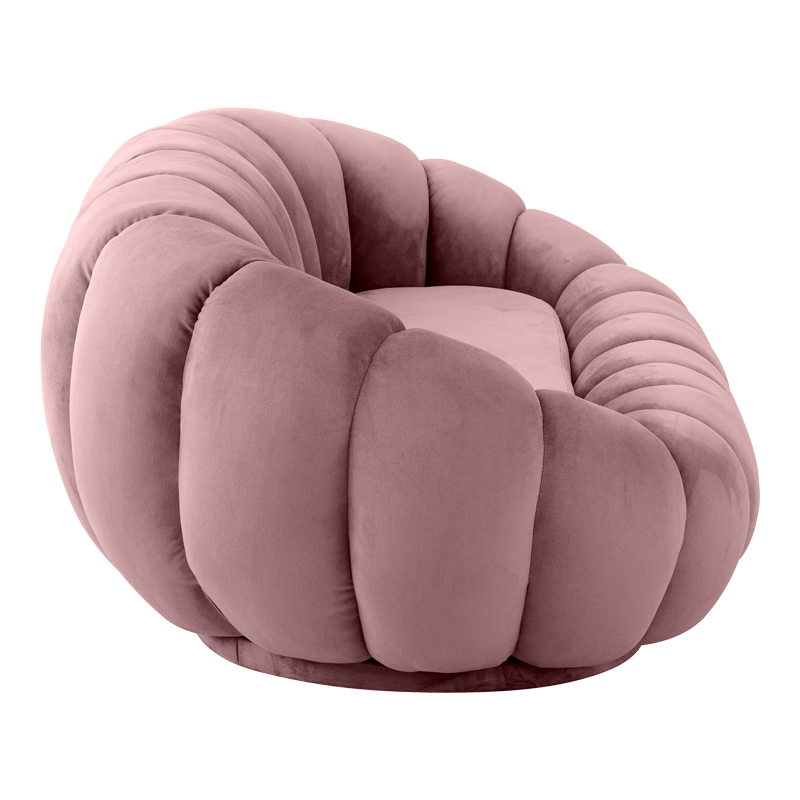 392-000002-1 Καναπές Embrace pakoworld βελούδο σε σάπιο μήλο απόχρωση 180x105x65εκ - Image 2