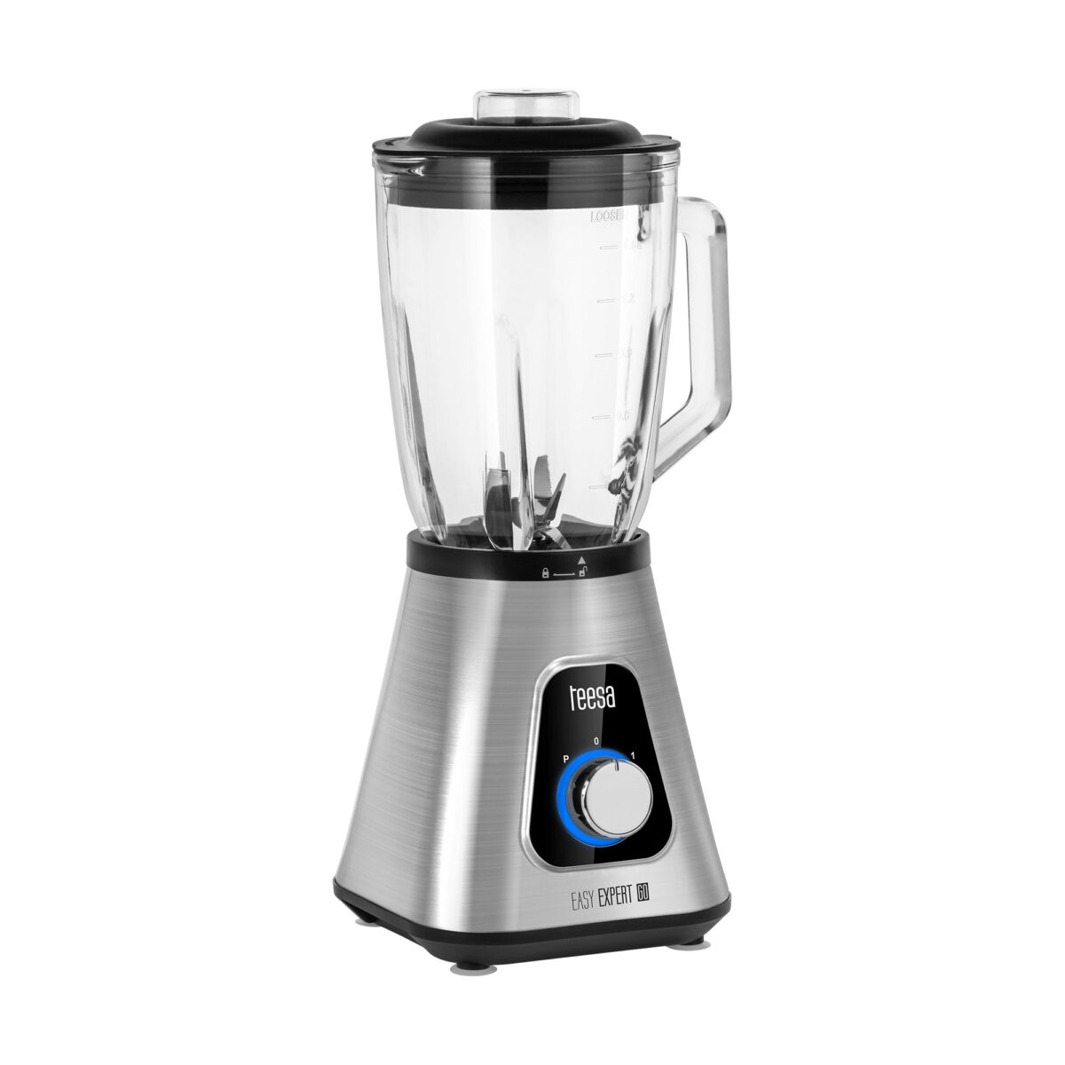 Μπλέντερ με γυάλινη κανάτα 1.5L Easy Expert Go 1300W & ποτήρι ταξιδιού 600ml Teesa - Image 1