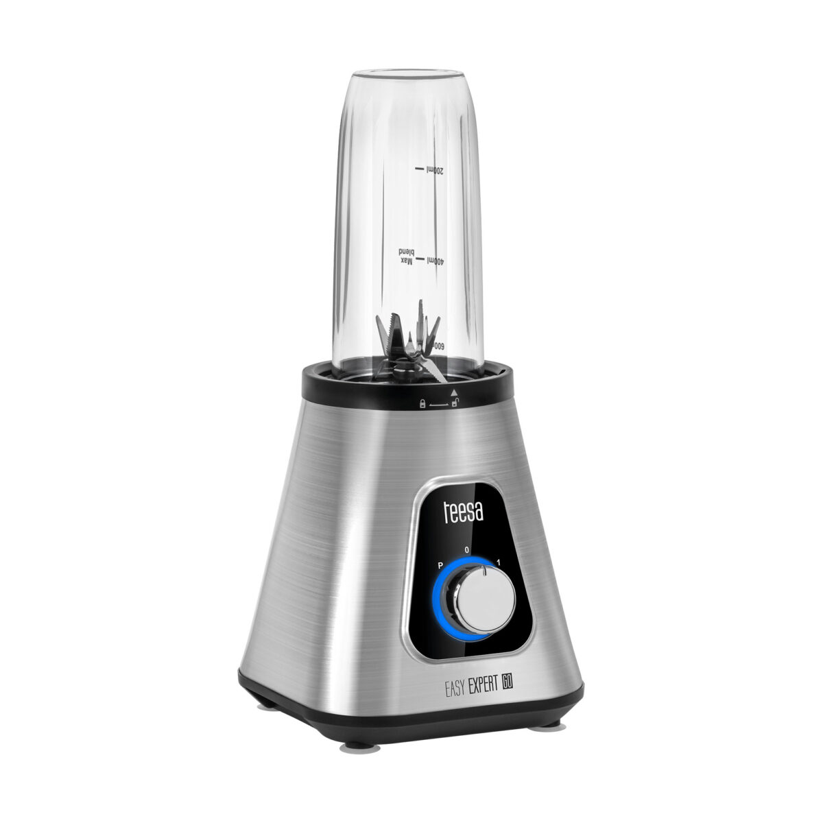 Μπλέντερ με γυάλινη κανάτα 1.5L Easy Expert Go 1300W & ποτήρι ταξιδιού 600ml Teesa - Image 3